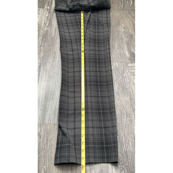 Nike Golf Pants Mens 32x32 Gray Black Tartan Plaid DriFit Performance Stretc - Picture 8 of 13